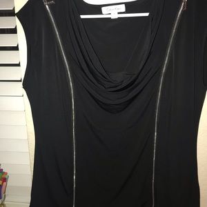 CALVIN KLEIN! Zipper top